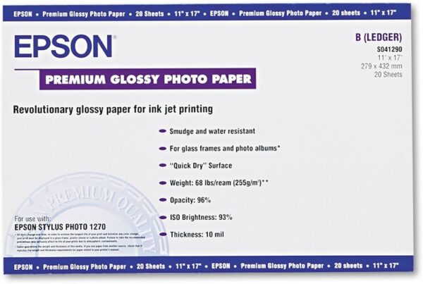 Epson S041290 Premium Photo Paper