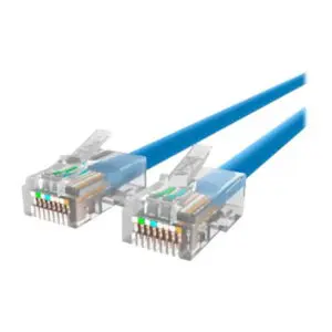 10FT CAT5e Patch Cable Blue
