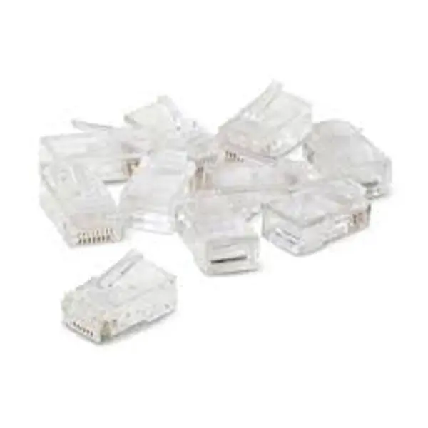 BEL-R6G088-R-100 RJ45 Plug for Round Cable-100 Pack