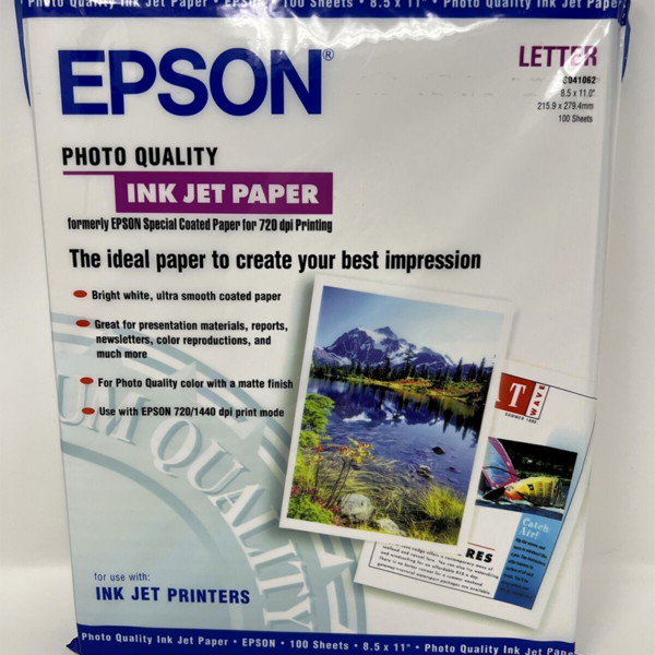 Ink Jet Paper letter,100 sheets