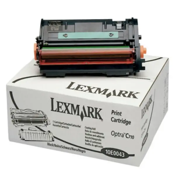 Lexmark 10E0043 Black Toner Cartridge