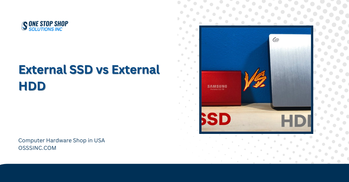 Difference Between External SSD And HDD