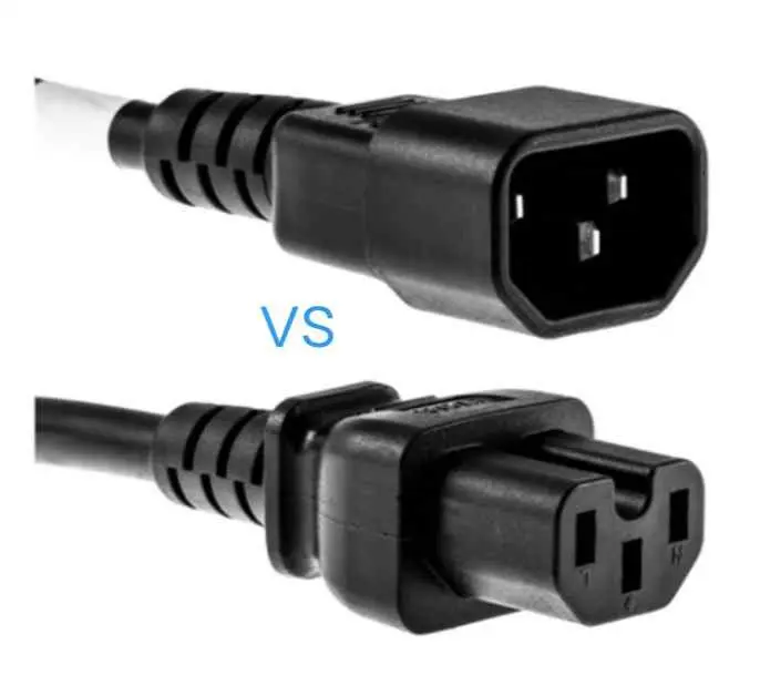 C13 vs C15 Power Cord