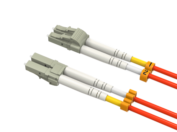 FB104-51 LC to LC 50/125 Multimode OM2 Fiber Optic Cable - Image 2