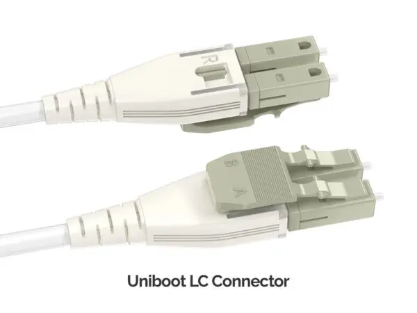 FB106-41 LC to LC Uniboot 50/125 Multimode OM3 Fiber Optic Cable - Image 2