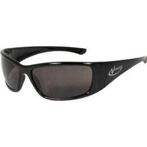 Radians Vengeance Polarized Safety Glasses, Black Frame/Smoke Lens