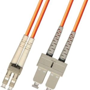C2G 2M LC-ST 62.5/125 PLN FIBER -ORG
