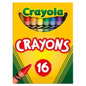 Crayola Crayons 16 Color Peggable
