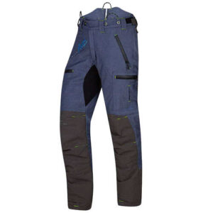 Arbortec Breatheflex Pro Chain Saw Pants, Denim Blue, Regular Medium