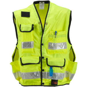 SECO Class 2 Lightweight Safety Utility Vest, XX-Large, Fluorescent Orange