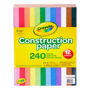 Crayola 240 CT Construction Paper