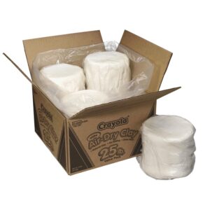 Crayola Air Dry Clay 25 LB White PK