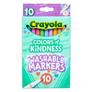 Crayola 10ct Fine Markers Colors Kindness