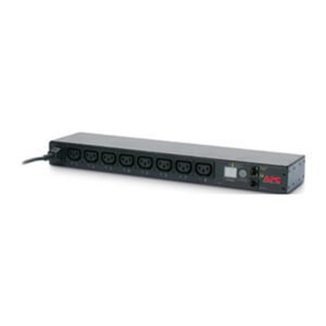 Primary Information Product Description: APC SurgeArrest - surge protector Device Type: Surge protector - rack-mountable Weight: 4.85 lbs Input Voltage: AC 120 V Output Voltage: AC 120 V Input Connectors: 1 x power NEMA 5-15 Output connectors: 9 x power NEMA 5-15 Color: Black Dimensions (WxDxH): 19 in x 5.7 in x 1.7 in Manufacturer Warranty: Limited lifetime warranty Designed For: P/N: AR106SH4, AR106SH6, AR109SH4, AR109SH6, AR112SH4, AR112SH6 General Device Type: Surge protector - rack-mountable Color: Black Power Device Input Voltage: AC 120 V Frequency Required: 50/60 Hz Input Connectors: 1 x power NEMA 5-15 Power Output Connectors Details: 9 x power NEMA 5-15 Output Voltage: AC 120 V Surge Suppression: Yes Surge Energy Rating: 1700 Joules EMI/RFI Noise Filtration: 90 dB Circuit Protection: Circuit breaker Miscellaneous Cables Included: Power cable - integrated - 15 ft Compliant Standards: CSA, UL 1283, UL 1449 Manufacturer Warranty Service & Support: Limited warranty - parts and labor - lifetime Environmental Parameters Min Operating Temperature: 32 °F Max Operating Temperature: 104 °F Humidity Range Operating: 0 - 95% Dimensions & Weight Width: 19 in Depth: 5.7 in Height: 1.7 in Weight: 4.85 lbs Dimensions & Weight (Shipping) Shipping Width: 19 in Shipping Depth: 13.5 in Shipping Height: 2.8 in Shipping Weight: 6.11 lbs Compatibility Information Designed For: P/N: AR106SH4, AR106SH6, AR109SH4, AR109SH6, AR112SH4, AR112SH6 Special Feature COO: PHILIPPINES UNSPSC Code UNSPSC Code: 39121610