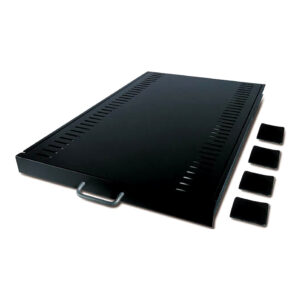 APC-AR8123BLK Standard Duty Sliding Rack Shelf Black