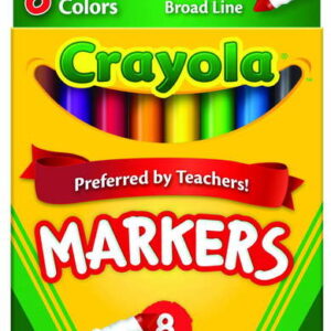 Crayola Original Coloring Markers 8 Color