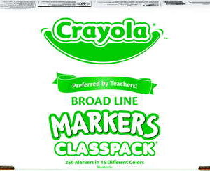 Crayola Classpack Marker 16 Colors 256 CT