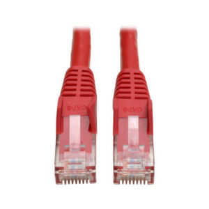 StarTech.com 25ft Red Cat6 Ethernet Patch Cable - Snagless RJ45 - N201-025-RD