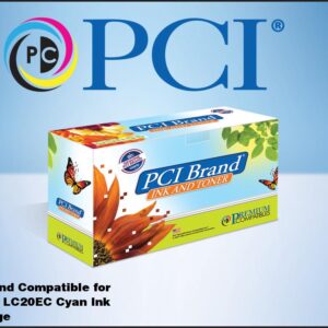 PCI Brand Compatible Brother LC-20EC XXL Cyan Ink Cartridge