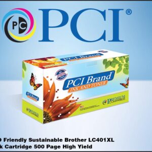 PCI Brand Compatible Brother LC401XL Cyan Ink Cartridge