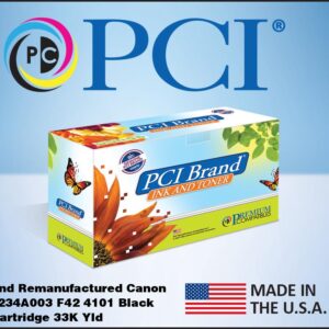 PCI Brand Canon GPR-4 4234A003 Black Toner Cartridge