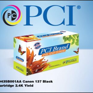 PCI Brand Canon Cartridge 137 (Canon 9435B001) Black Toner Cartridge