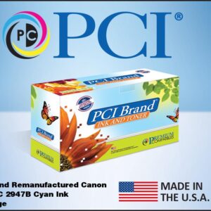 PCI Brand Compatible Canon CLI-221C 2947B001AA Cyan Ink Cartridge