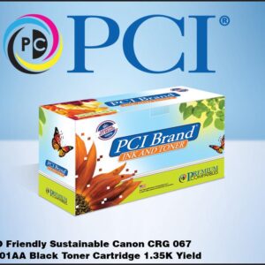 PCI Brand Reman Canon 067 5102C001AA Black Toner Cartridge