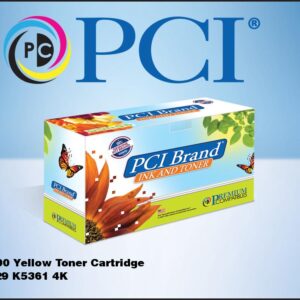PCI Brand Dell K4974 310-5729 310-5737 XL Yellow Toner Cartridge