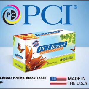 PCI Brand Dell 593-BBKC 593-BBKD P7RMX CVXGF 2RMPM PVTHG Black Toner Cartridge