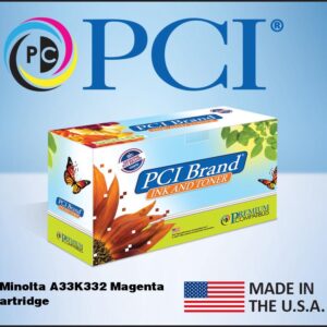 PCI Brand Konica Minolta TN324M TN512M TN514M A9E8330 A33K332 Magenta Toner Cartridge
