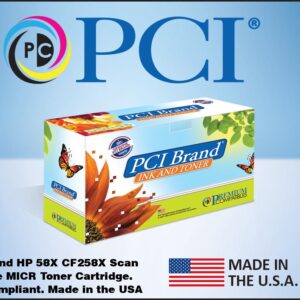 PCI Brand Remanufactured HP 58X CF258X Scan Capable MICR Toner Cartridge