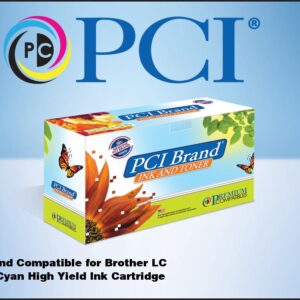 PCI Brand Compatible Brother LC-3033C XL Cyan Ink Cartridge