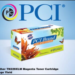 PCI Brand Brother TN229XLM Magenta Toner Cartridge