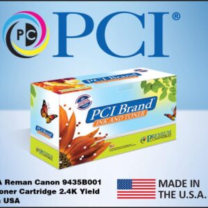 PCI Brand ECO-Friendly Reman Canon 9435B001 Black Toner