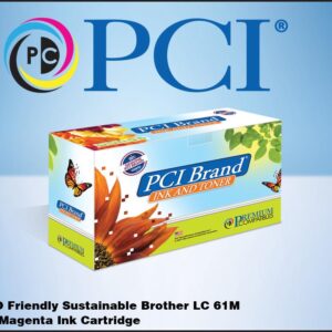 PCI Brand Remanufactured Brother LC-61M Magenta Ink Cartridge