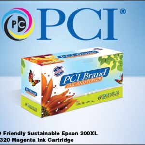 PCI Brand ECO-Friendly Reman Epson 200XL T220XL320 High Yield Magenta Ink Cartridge