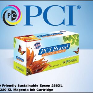 PCI Brand ECO-Friendly Reman Epson 288XL T288XL320 High Yield Magenta Ink Cartridge
