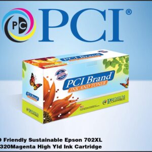 PCI Brand Remanufactured Epson T702XL320 702XL Magenta High Yield Ink Cartridge