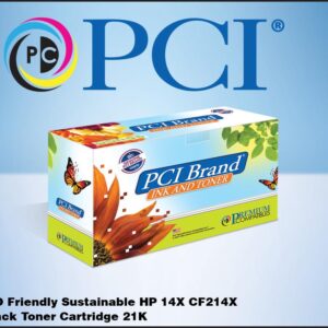 PCI Brand Remanufactured HP 14X CF214X XXL Black Toner Cartridge