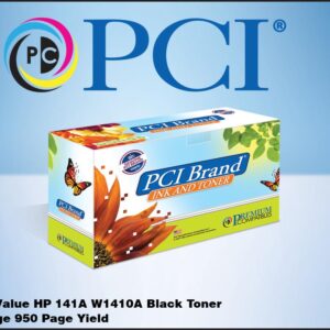 Hi-Value HP 141A W1410A Standard Yield Black Toner Cartridge