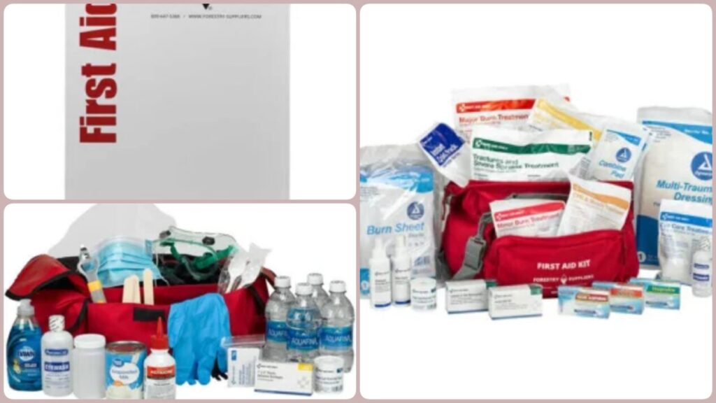  Workplace first aid station supporting manufacturing warehouse and construction safety