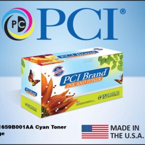 PCI Brand Canon Cartridge 111 (Canon 111) 1659B001 Cyan Toner Cartridge