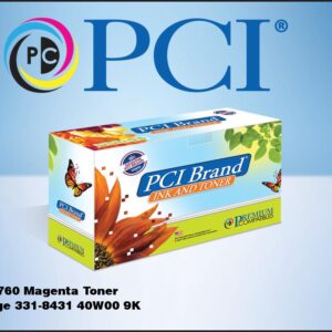 PCI Brand Dell 331-8427 331-8423 331-8431 XXL Magenta Toner Cartridge