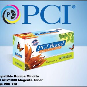 PCI Brand Compatible Konica-Minolta TN626M ACV1330 Magenta Toner Cartridge