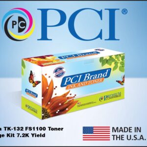 PCI Brand Kyocera TK-132 TK-137 1T02HS0US0 Black Toner Cartridge 1-Waste Container