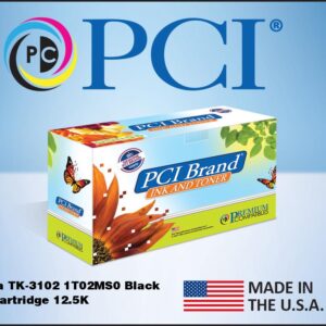 PCI Brand Kyocera-Mita TK-3102 (Kyocera 1T02MS0US0) Black Toner Cartridge