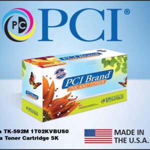 PCI Brand Kyocera TK-590M TK-592M 1T02KVBUS0 Magenta Toner Cartridge
