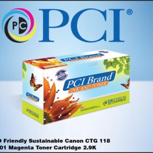 PCI Brand Remanufactured Canon 2660B001 (Canon Cartridge 118) Magenta Toner Cartridge