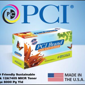 PCI Brand ECO-Friendly Reman Lexmark 12A7300 12A7305 12A7400 12A7405 Scan Capable MICR Toner Cartridge